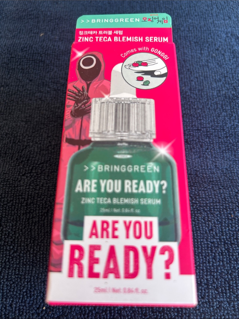 Are You Ready? Zinc Teca Blemish Serum — Green